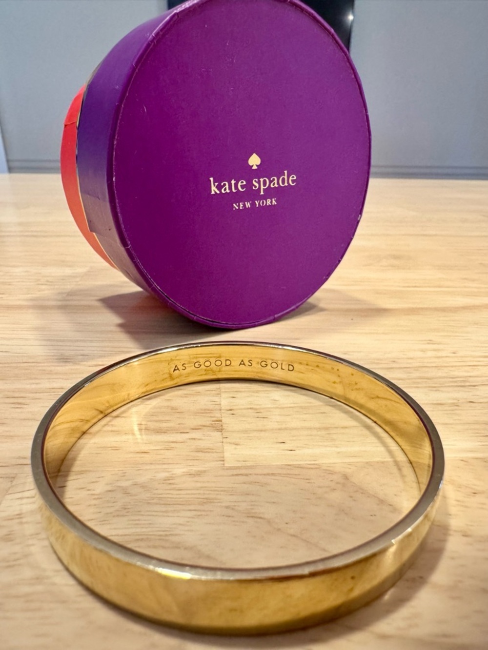 ✨ New Kate Spade NY “As Good as Gold” Bangle Bracelet ✨